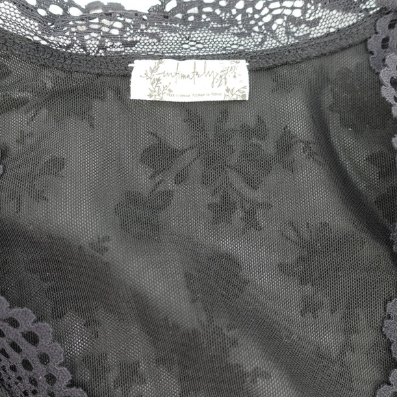 Free People Babes In Bandeaus Bodysuit Black Combo - Picture 8 of 11